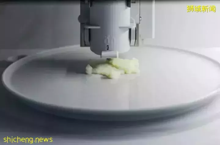 買不到你想吃的菜？以後讓3D打印機做給你