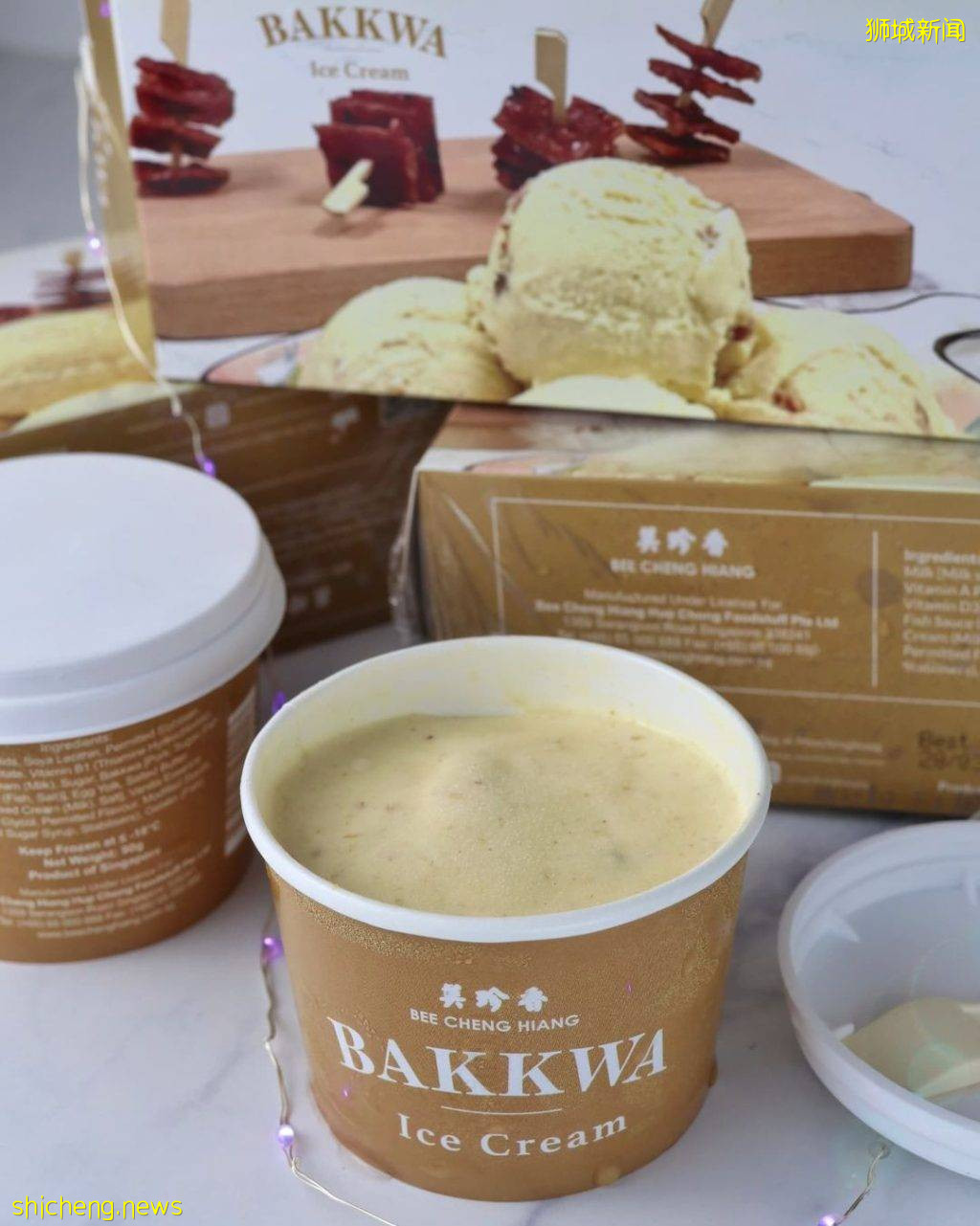 美珍香肉幹。。冰激淩？！OMG完全不敢想像🤣趕緊Try一下