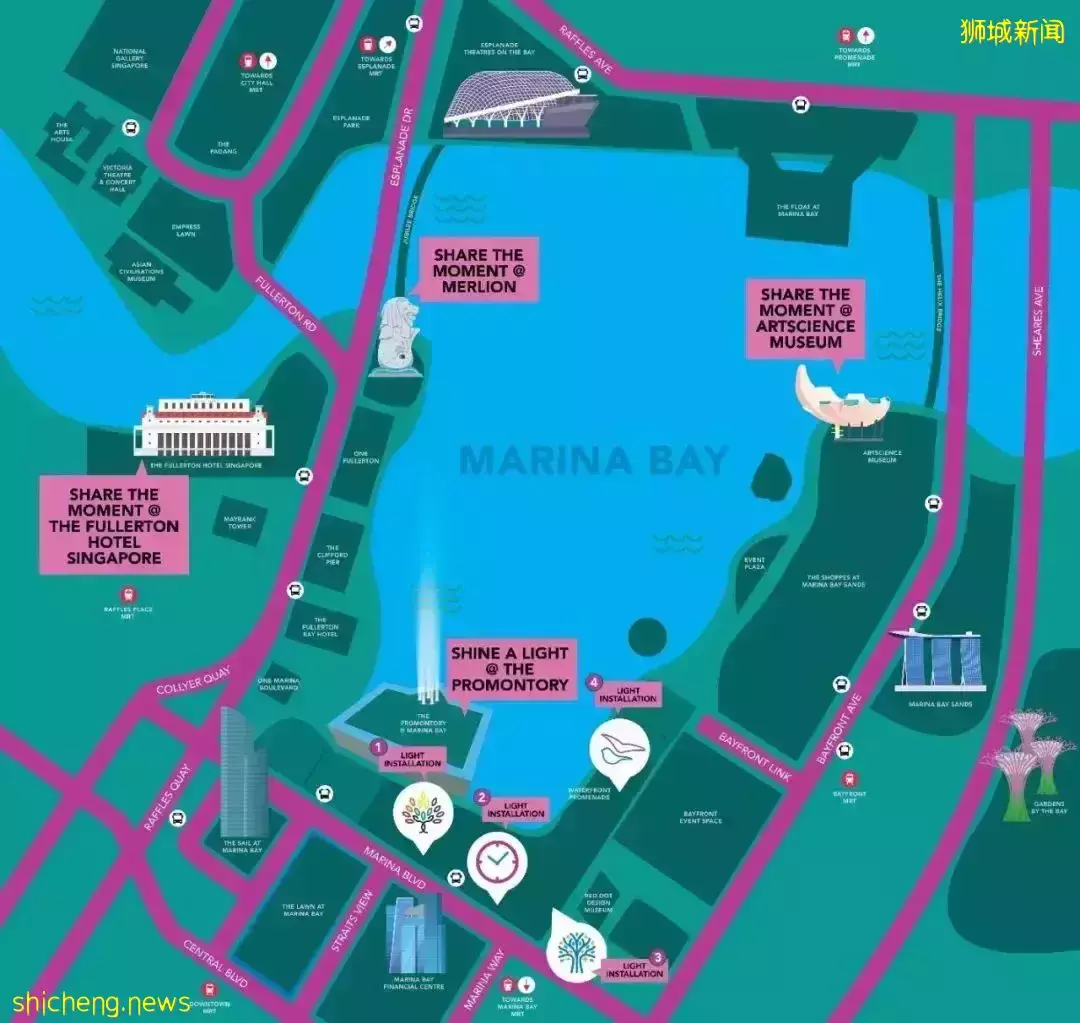 漫天星河洒落人间,新加坡滨海湾超美跨年灯展