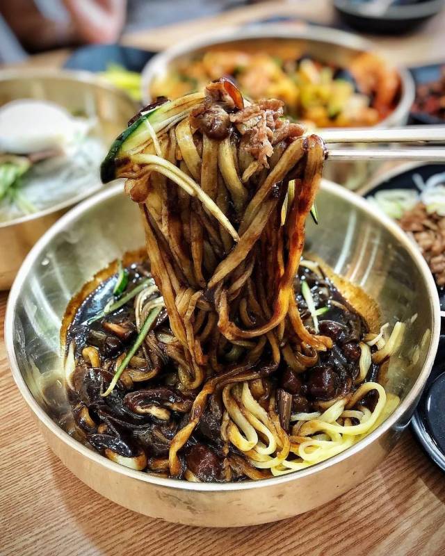 面食系列 炸醬面,韓式料理第101種讓你長肉的方法