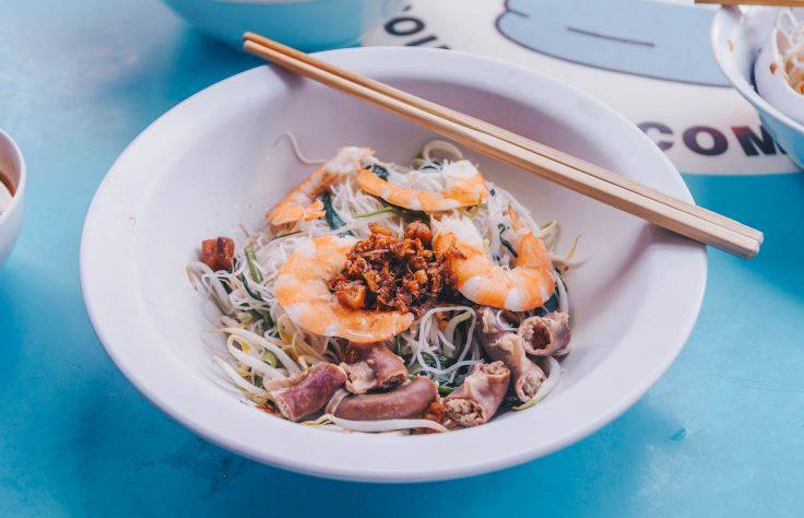 Joo Chiat 裏的蝦面,每一口都是滿足