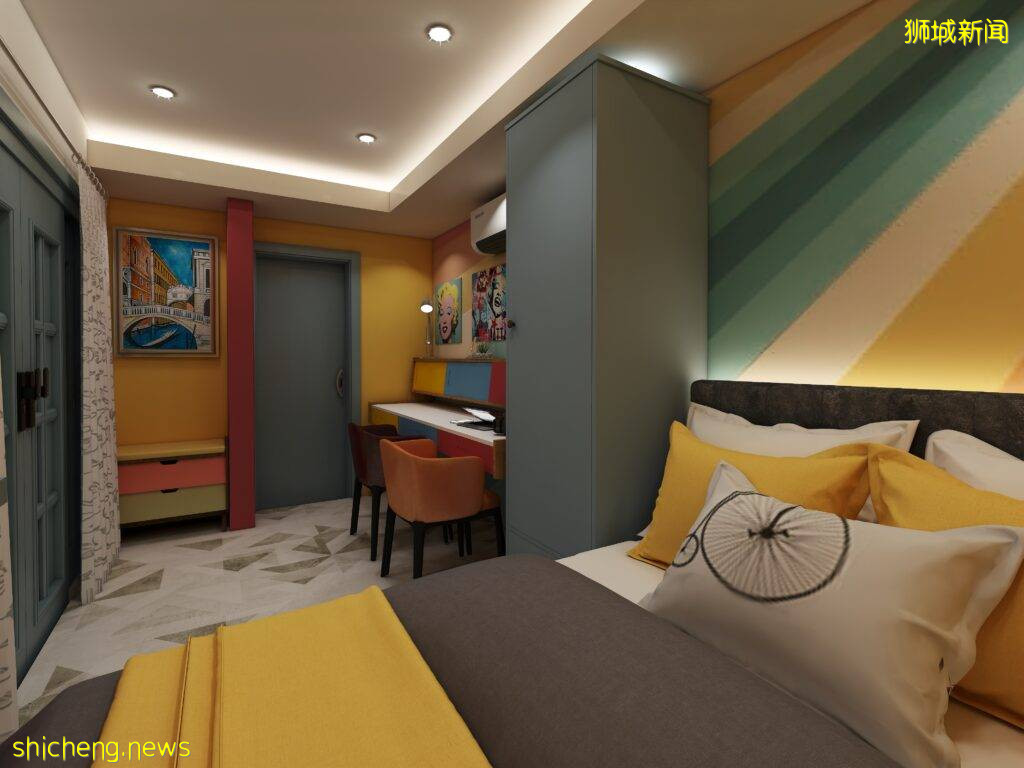 “SG Hotel On Wheels”首個流動貨櫃快閃酒店!10間主題客房,每晚價格$239起💰包含Wild Wild Wet門票🎫