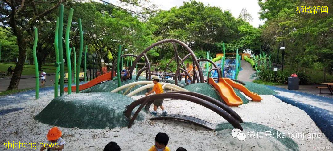 遛娃圣地海军部公园,超多大滑梯,大人孩子一起嗨