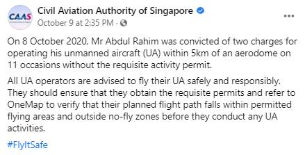 想在新加坡玩无人机?没整明白禁飞区分分钟罚到你怀疑人生