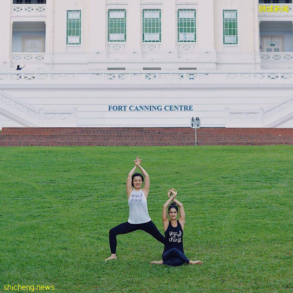 走到户外、新加坡超独特的瑜伽课!高空+泳池+海边,与大自然的近距离接触🌳🧘