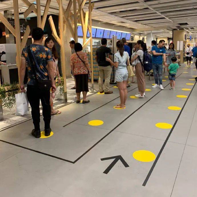 新加坡用膠帶做了一場大型公共藝術