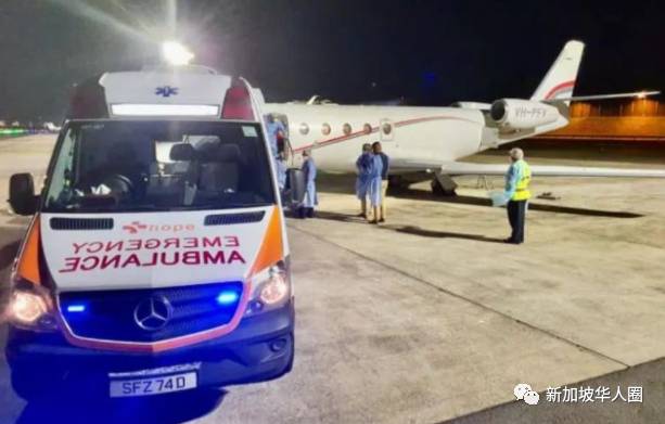新加坡男子在印尼工作20年确诊感染病危,家人包机送回新治疗