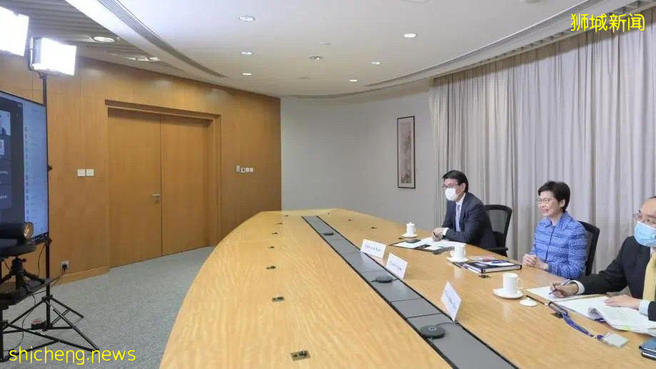 林郑月娥向新加坡商界推广香港独特优势：理想门户