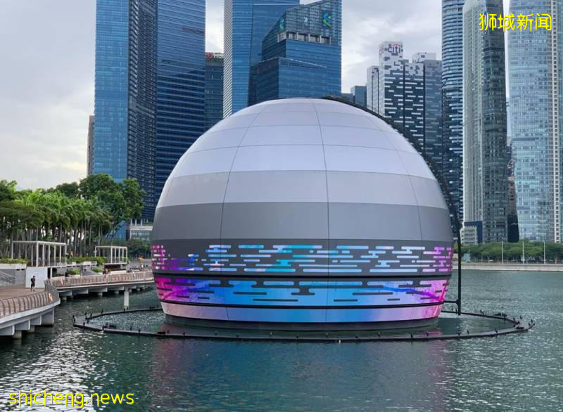 搶先看!新加坡第三家蘋果店竟開在水上!外形酷炫已刷屏