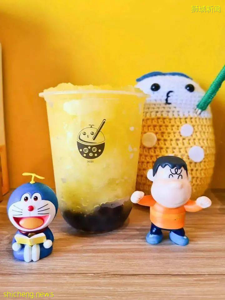 童年回忆!哆啦A梦奶茶来新加坡啦!泡泡茶、冰沙、水果鸡尾酒