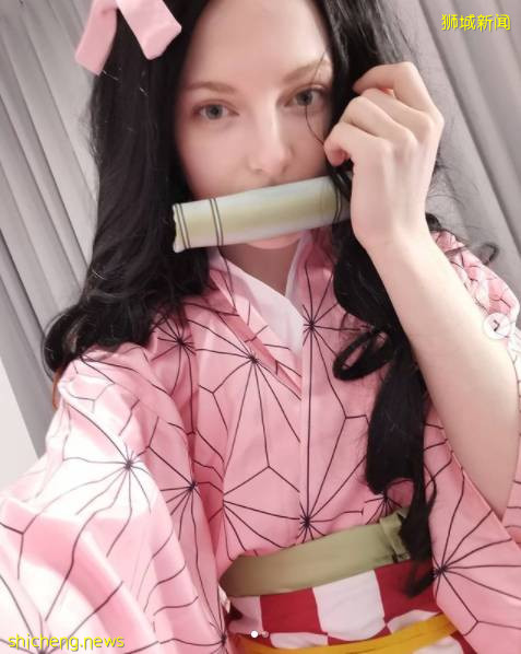 新加坡荷兰混血女孩美到犯规，泡温泉照引400万人围观