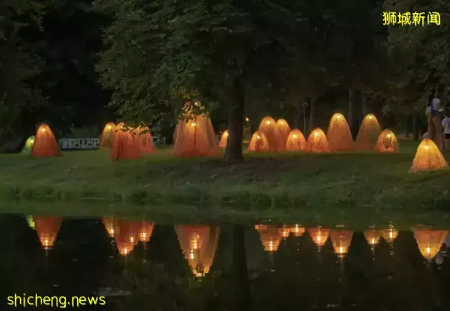 I Light Singapore燈光藝術品，照亮新加坡夜景