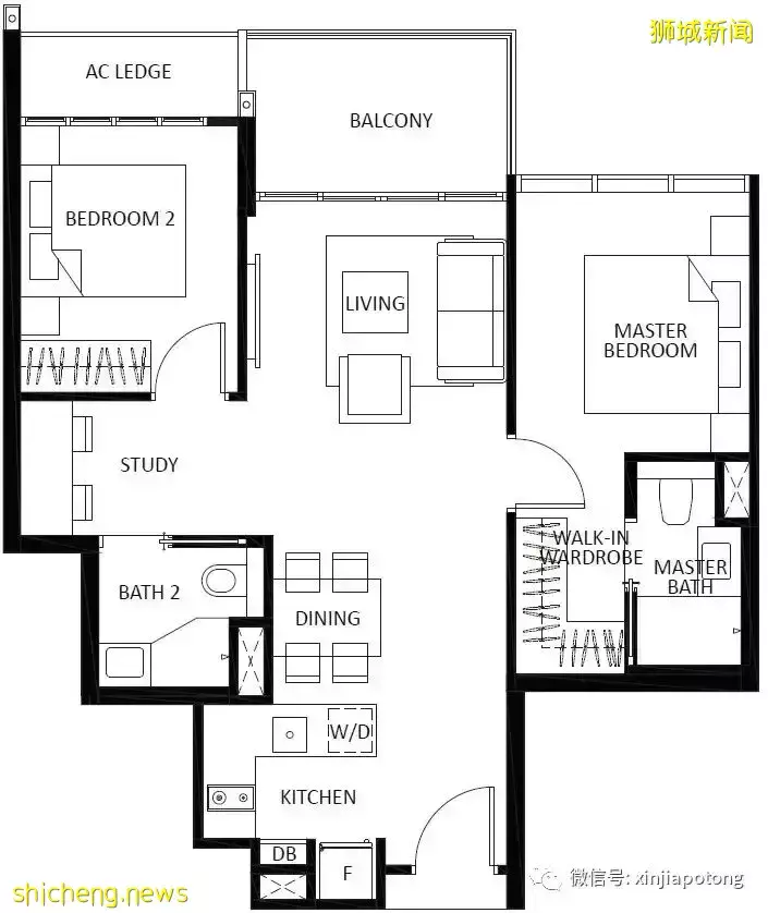 莲逸轩 促销活动优惠1万新币，永久地契，步行5分钟到环线巴特礼地铁站，立即入住现房