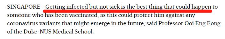 專家:感染新冠後無症狀,是最好的情況!新加坡這波疫情的拐點在哪
