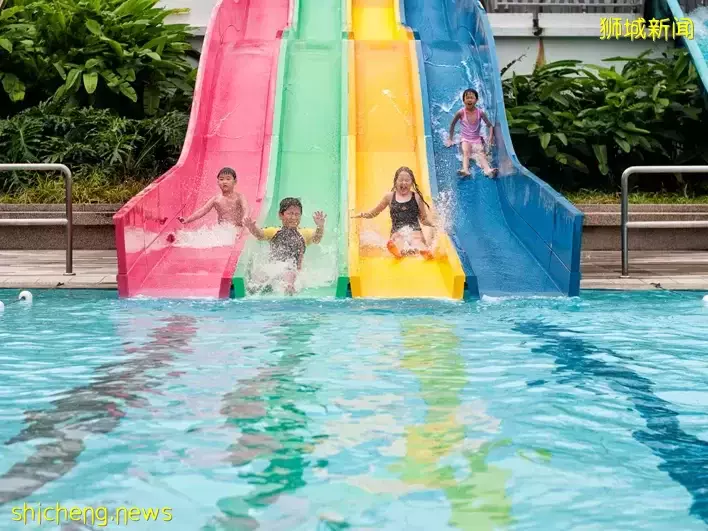 学校假期到,带娃出去玩水咯!精选新加坡亲子水上乐园,免费不用钱😎炎炎夏日泡在水池里💧