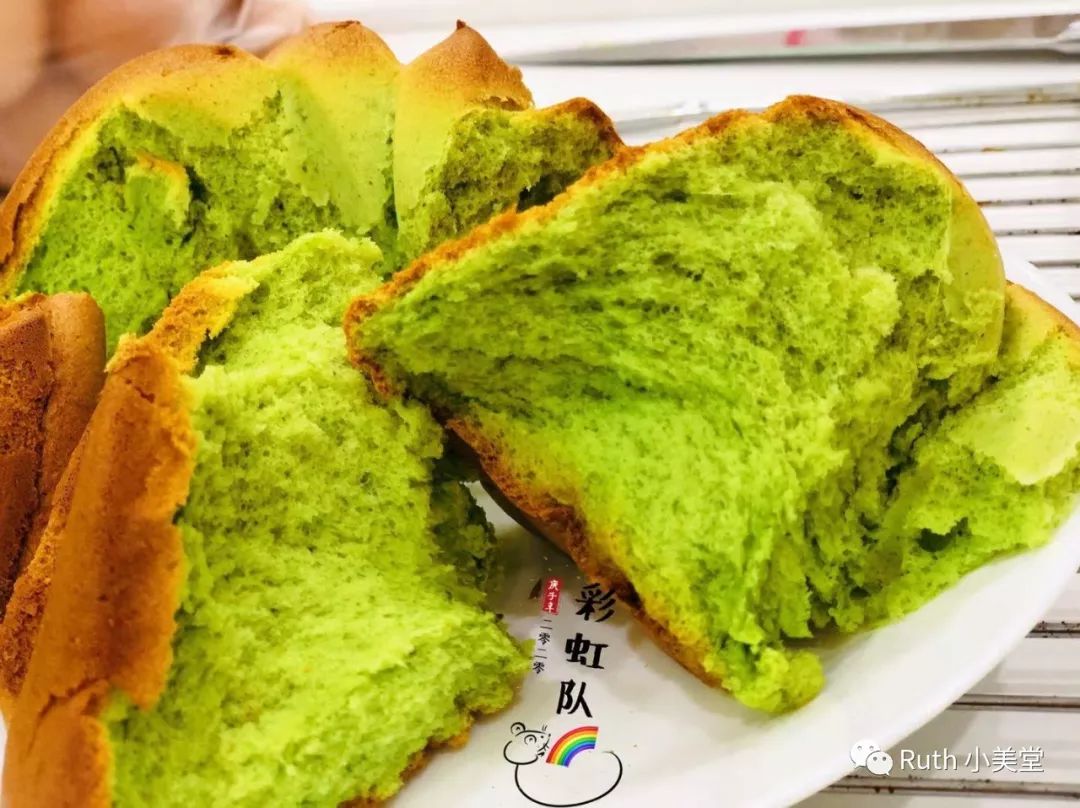 新加坡香草甜点 | 斑斓戚风蛋糕