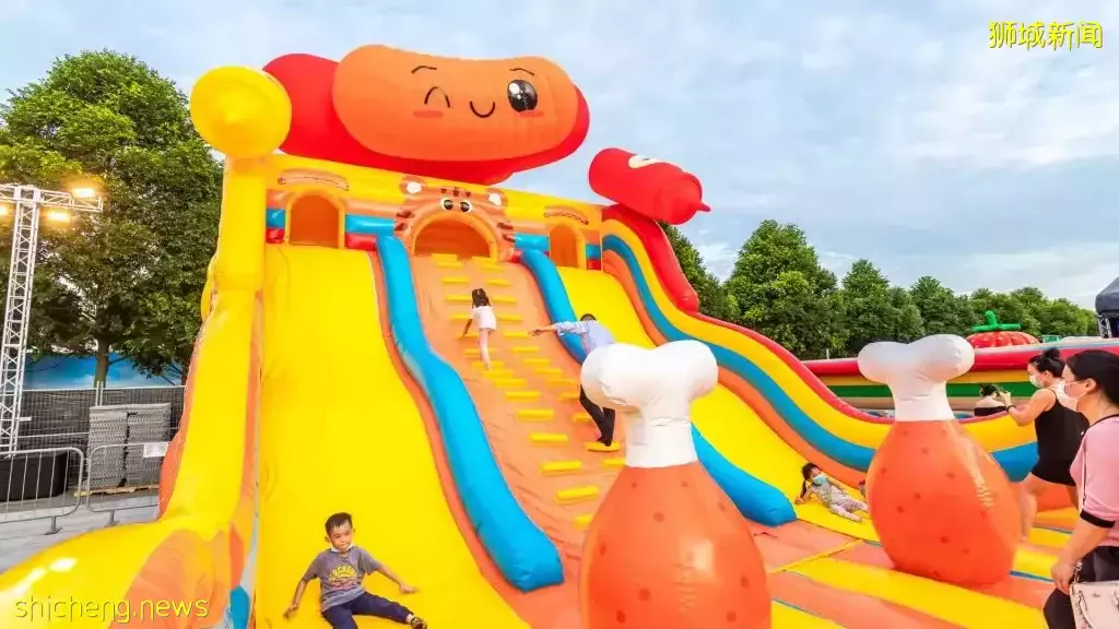滨海湾充气城堡嘉年华!超大超好玩!活动有效期至6月26日