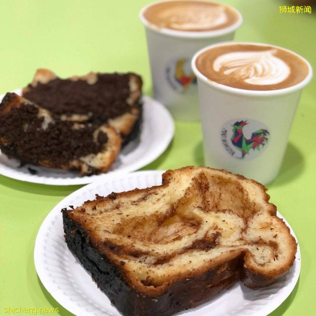 藏在小販中心的咖啡館Mad Roaster☕手作Babka和Brioche吐司很誘人🍞喝咖啡做善事、幫助難民