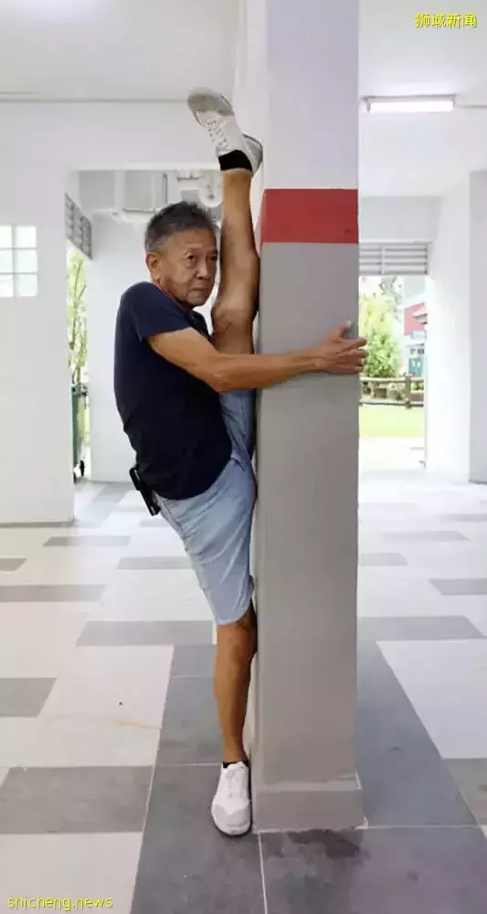 好犀利!52歲起刻苦練習 七旬阿伯 軟功一流
