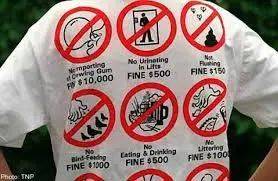 原來做這些事都犯法？盤點新加坡七大奇奇怪怪的禁令