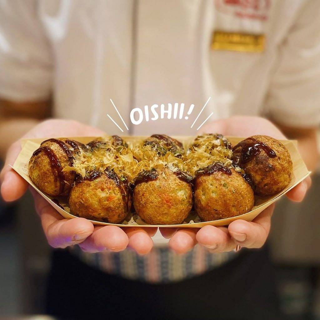 Q彈飽滿章魚燒🐙日本超夯的“GINDACO”章魚燒開入ION Orchard😍 超大顆、超紮實、超多料