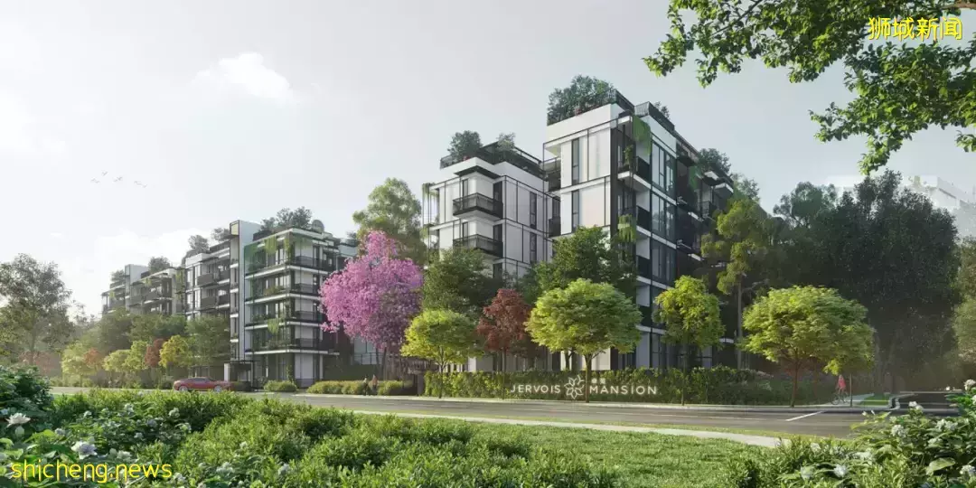 新加坡又出全景观公寓,示范了真正的花园式小区