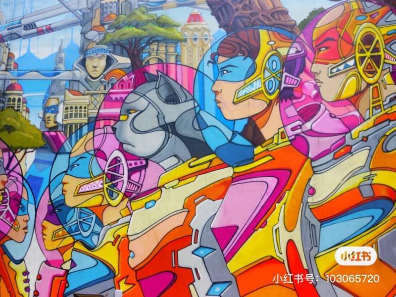 玩转小红点!新加坡壁画合集,穿梭繁华街道 打卡文艺小巷