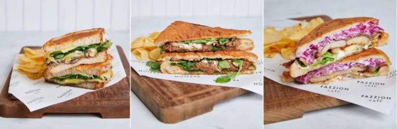 PAZZION Café 9月份的三明治套餐开售啦