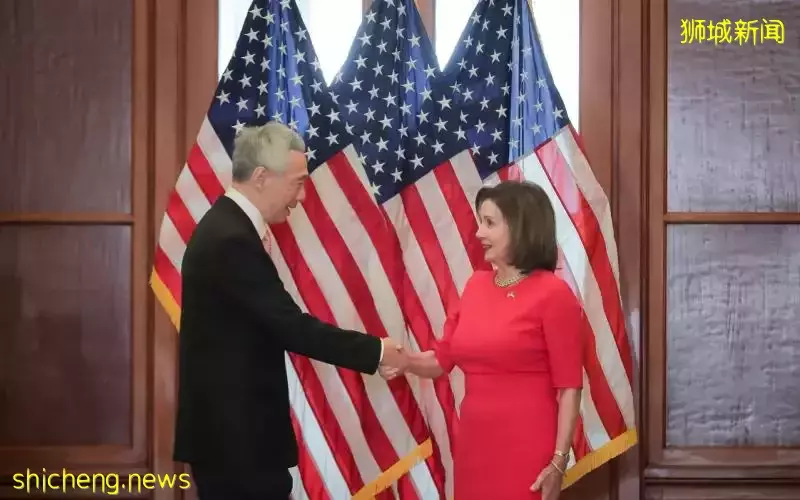 我國總理李顯龍會見美國衆議院跨黨派議員