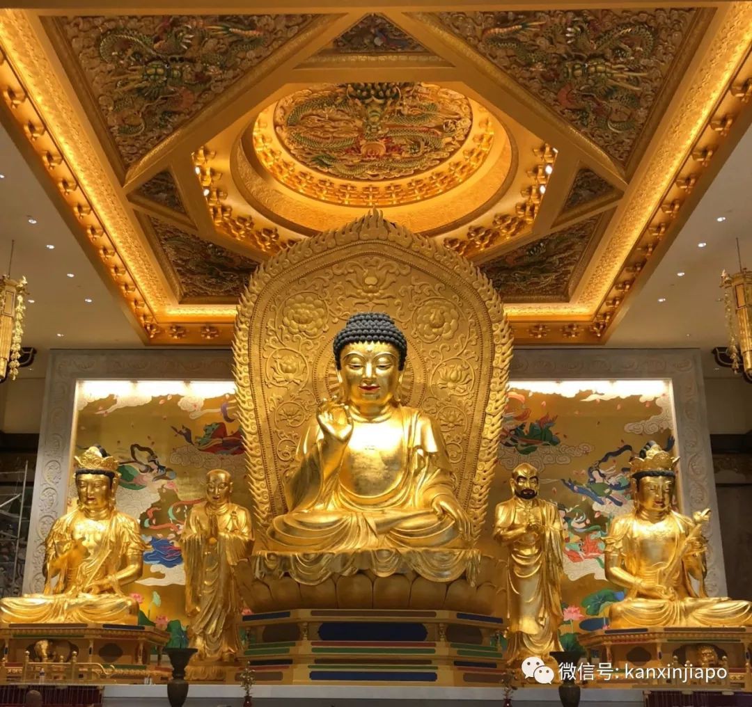 美炸！新加坡85年历史的大雄宝殿重修出别样“古风”