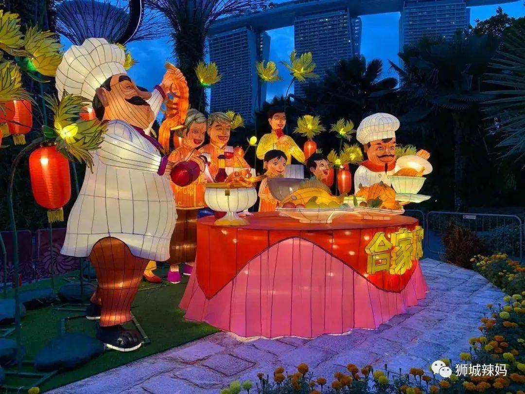 新加坡這些地方春節亮燈，美過牛車水！第4個像後宮庭院