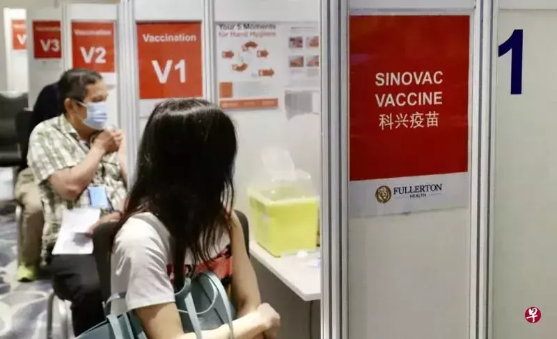 新加坡科兴、国药疫苗接种者,第4针追加剂须打辉瑞或莫德纳才算“完成接种”