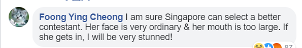 新加坡模特参选国际小姐,颜值却遭网友疯狂diss!