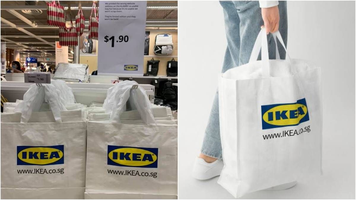 一不小心变限量版！宜家印错袋子标签，干脆拿出来卖吧