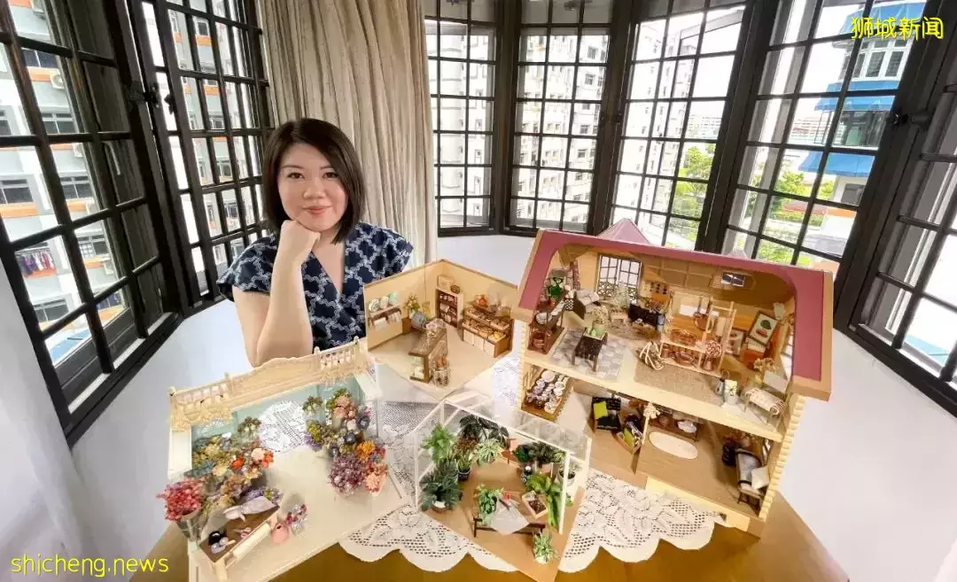 寻常家用小物件，摇身一变成微缩模型，新加坡女生在迷你世界中寻找新的生活节奏