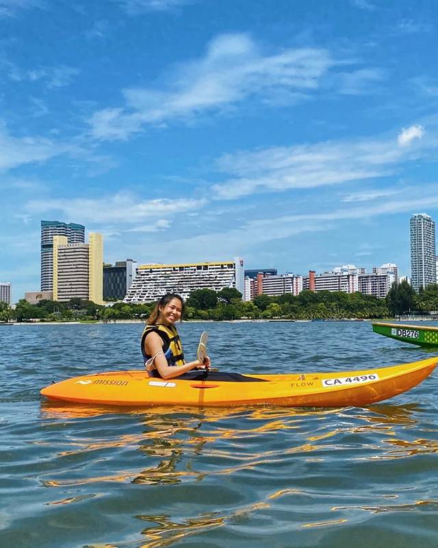 新加坡超酷水上活動!Singapore Sports Hub租用皮劃艇,S$12 2小時乘風破浪,探索Kallang Basin