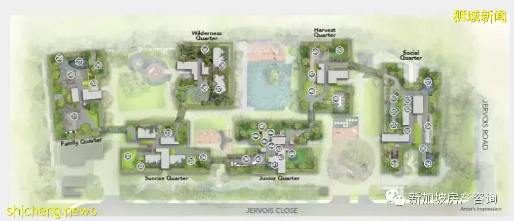 【新加坡房産】使館區平價花園洋房式公寓開盤首日一搶而光 — Jervios Mansion 卓苑