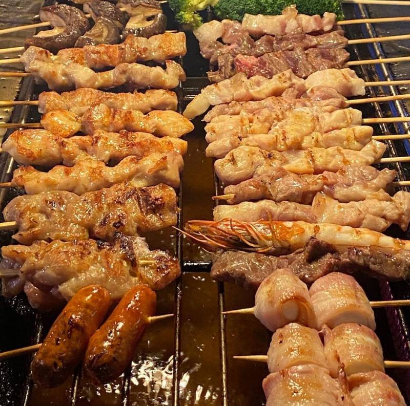 一起来义顺吃烧烤吧!露天烧烤酒吧,好舒服 (一串才$0.90)