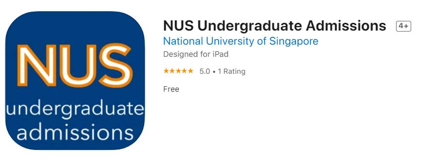 想要報考NUS嗎？這個線上校園開放日不要錯過