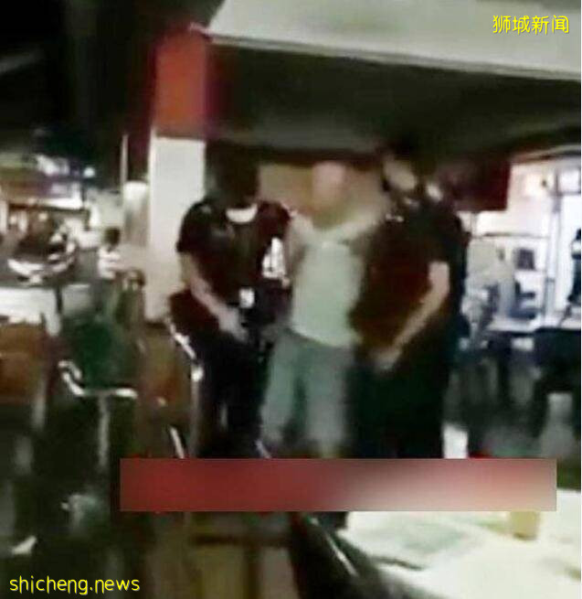 喝多了整个新加坡都是你滴?袭警爆粗,用福建话大喊:吃屎啦!逮捕我