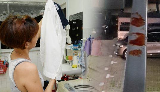 剩菜剩饭残往下扔，楼下晾衣被加料 地点：义顺