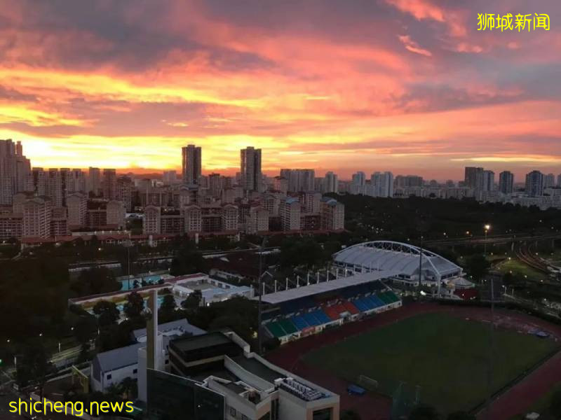 刷屏!新加坡昨天出现绝美彩虹,副总理也忍不住转发!