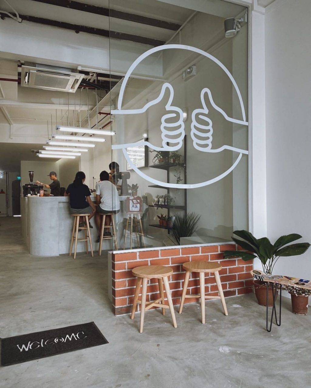 新加坡最“簡陋”咖啡館☕️ 極簡工業風“Double Up Coffee”回頭率一百分💯 簡約卻不簡單