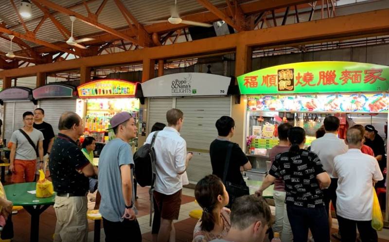 麥士威(Maxwell)熟食中心必吃,超人氣排隊美食