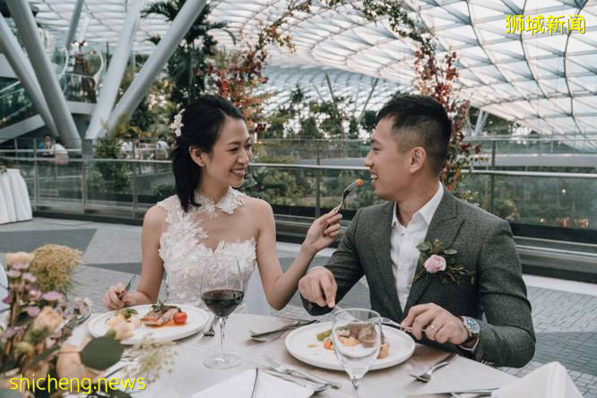 在Jewel也能辦婚禮!多種浪漫婚禮配套可選,打造獨一無二的難忘婚禮