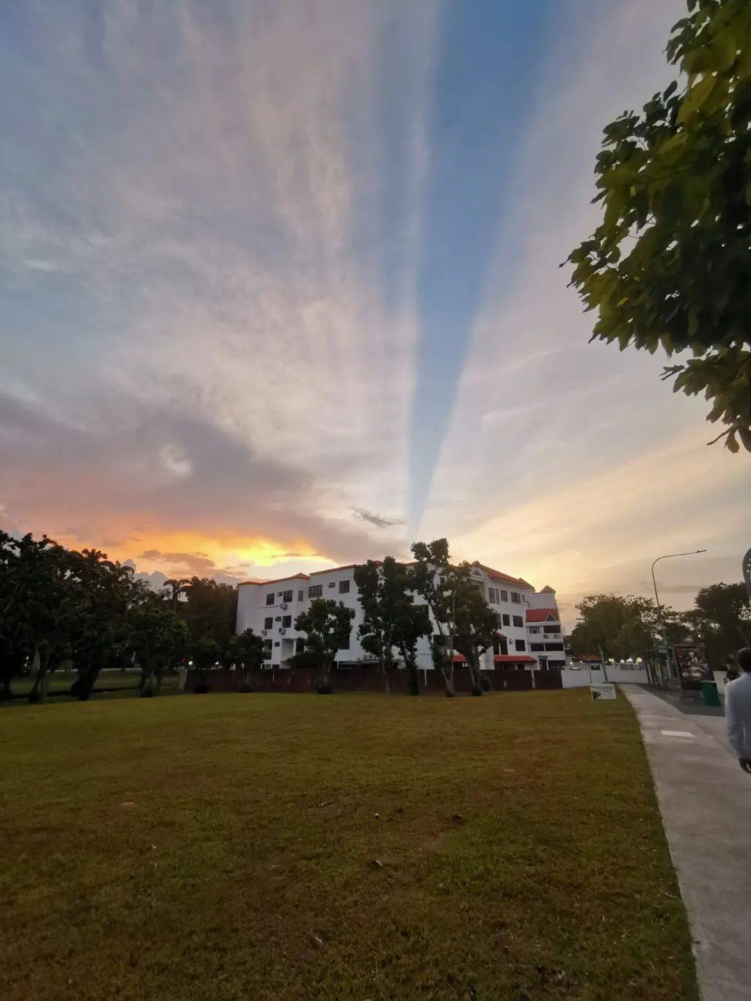 罕见!新加坡再现神奇天象,万道光芒从天空射下,50张美图刷屏