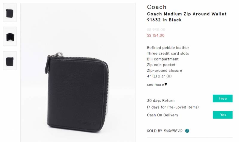 新加坡名牌包折扣！Coach Fendi Dior狂降價