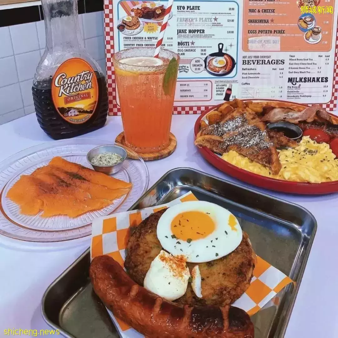 狮城MRT美食 高文地铁口沿路吃到饱,总有一款Brunch能温暖你的胃