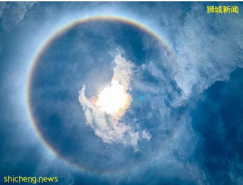 新加坡天降異象、美到犯規！網友大呼：滾蛋吧！病毒君！ .