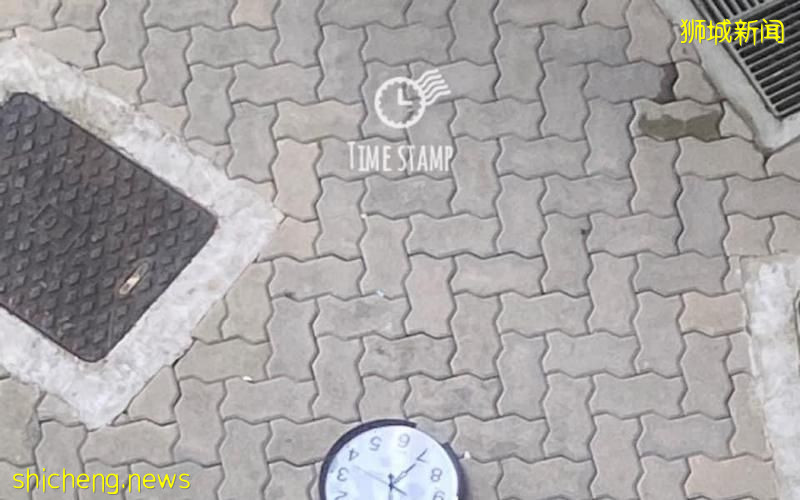 高楼抛锺玻璃碎四溅 邻居斥恶行警方调查